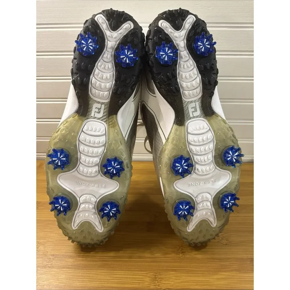 FootJoy Freestyle 2.0 Golf Shoes White Gray Spiked FJ 57330 Men Size 13 W Wide